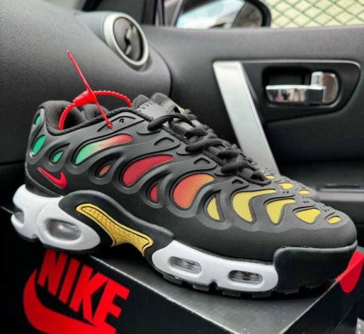 Nik E Air Max Plus Rainbow Running Shoes