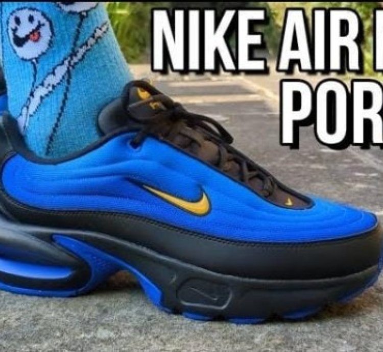 Nik E Air Max Portal Racer Blue Running Shoes