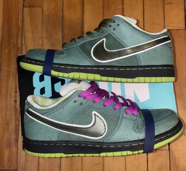 Nike Sb Dunk Low Green Lobster Special Box