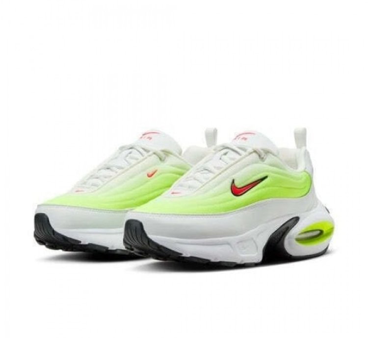 Nik E Air Max Portal Sneakers White Yellow Running Shoes