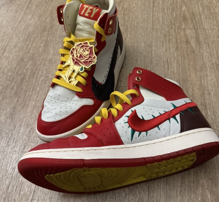 Teyana Taylor Air Jordan 1 Zoom Cmft 2 Rose From Harlem