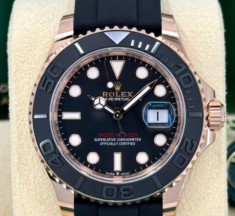 Rolex Yacht-master 40 Unworn 2025 Intense Black Dial 126655-0002 Complete