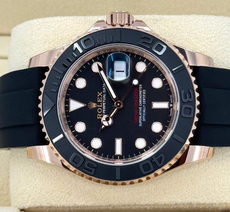 Rolex Yacht-master 40 Unworn 2025 Intense Black Dial 126655-0002 Complete