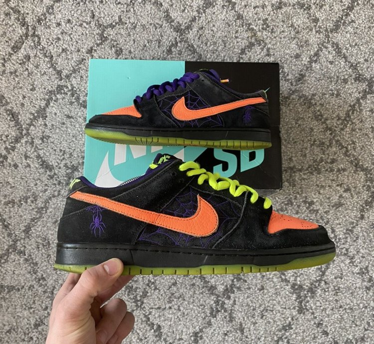 Nike Sb Dunk Low Night Of Mischief Haloween