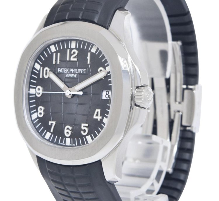 Patek Philippe Aquanaut Jumbo 5167 Steel Rubber Mens 40mm Watch 5167a