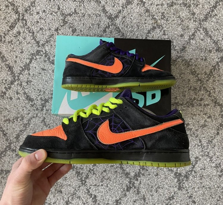 Nike Sb Dunk Low Night Of Mischief Haloween
