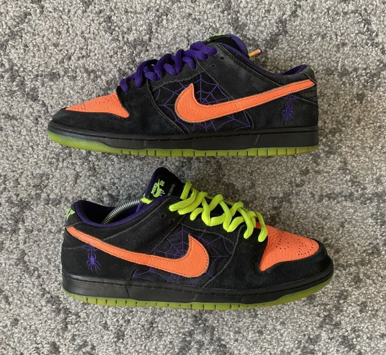 Nike Sb Dunk Low Night Of Mischief Haloween