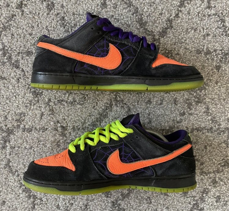 Nike Sb Dunk Low Night Of Mischief Haloween