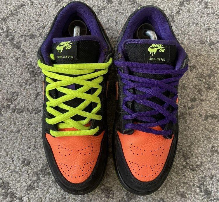 Nike Sb Dunk Low Night Of Mischief Haloween