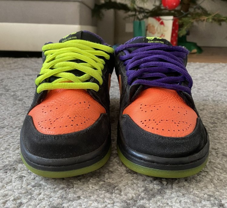 Nike Sb Dunk Low Night Of Mischief Haloween