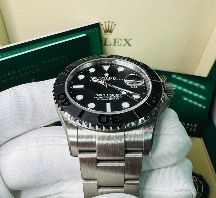 Rolex Yacht-master 42 2025 New Yacht-master 42 Rlx Titanium Black Dial