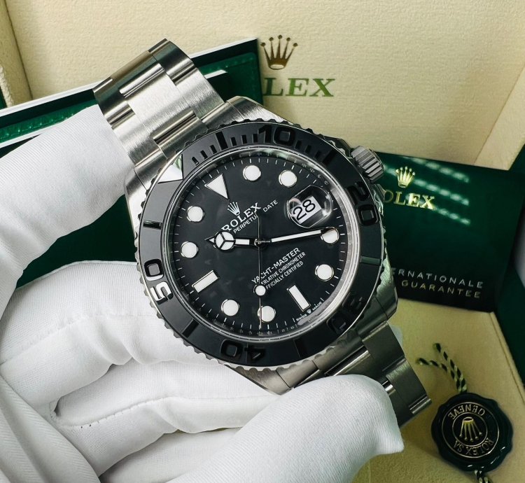 Rolex Yacht-master 42 2025 New Yacht-master 42 Rlx Titanium Black Dial