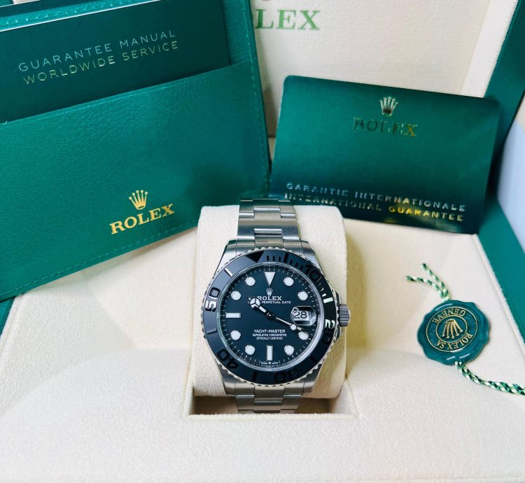 Rolex Yacht-master 42 2025 New Yacht-master 42 Rlx Titanium Black Dial