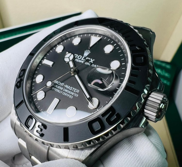 Rolex Yacht-master 42 2025 New Yacht-master 42 Rlx Titanium Black Dial