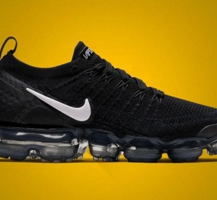 Nik E Air Vapormax Flyknit 20 Black Running Shoes