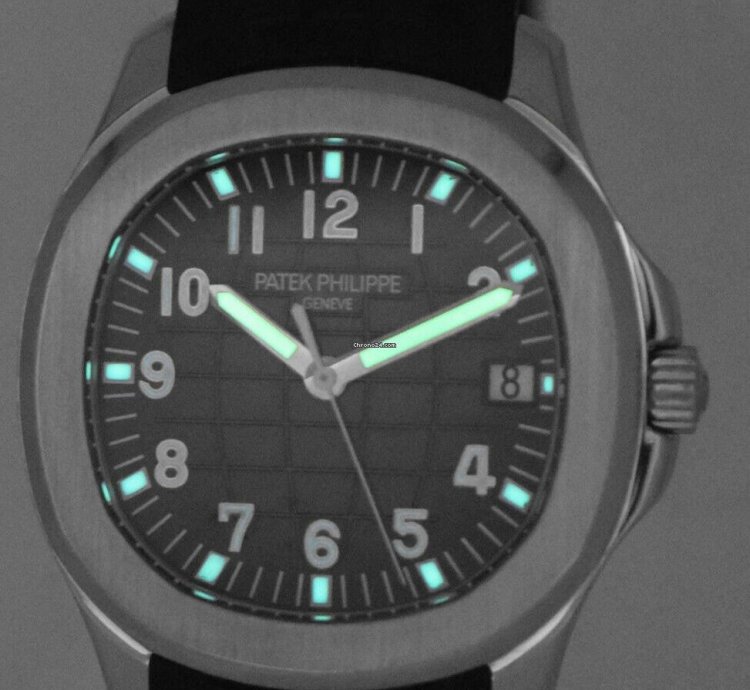 Patek Philippe Aquanaut Jumbo Aquanaut 5167 Steel Rubber Mens Watch Archive Papers 5167a