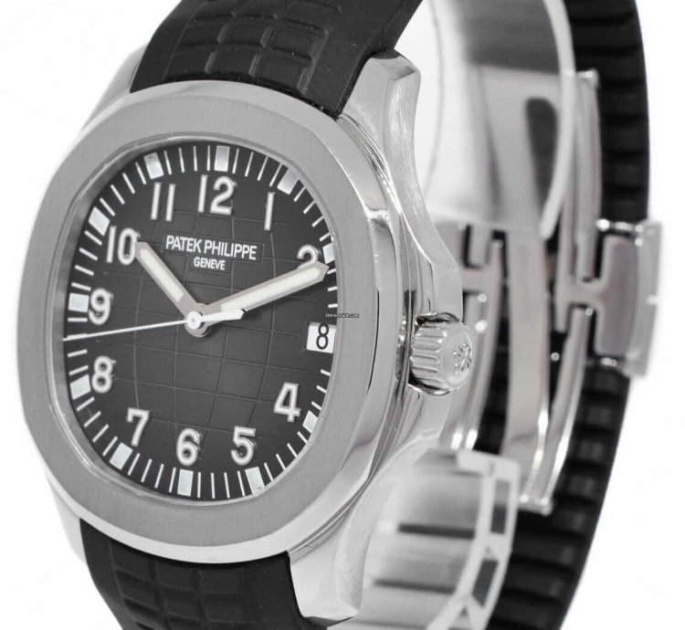 Patek Philippe Aquanaut Jumbo Aquanaut 5167 Steel Rubber Mens Watch Archive Papers 5167a