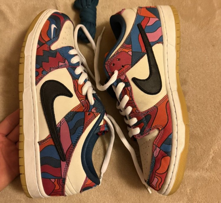 Nike Sb Dunk Low Pro Parra Abstract Art