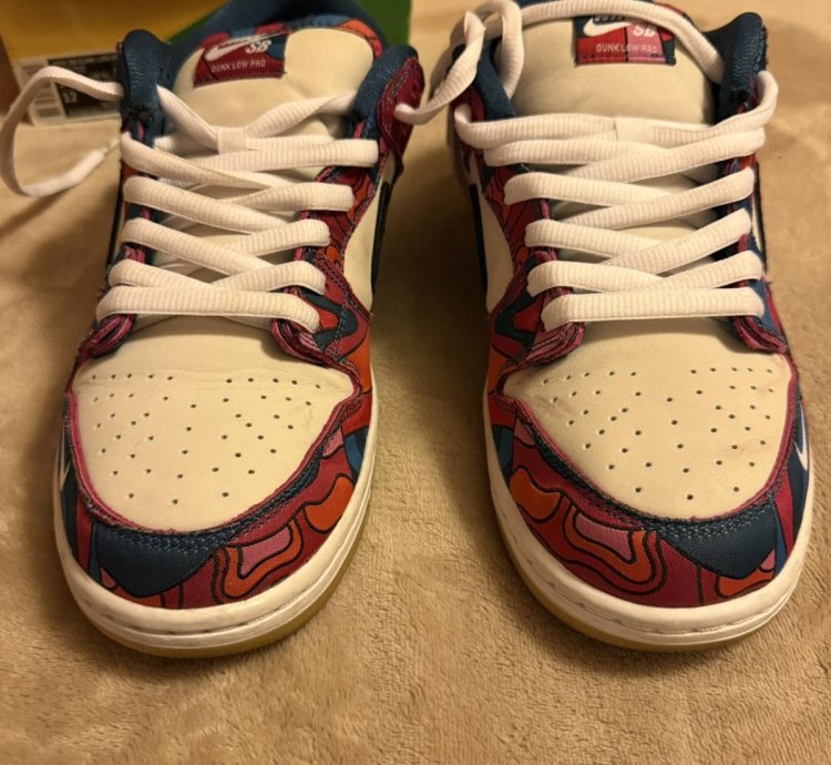 Nike Sb Dunk Low Pro Parra Abstract Art