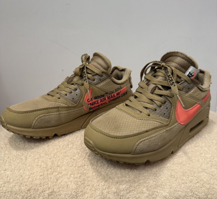 The 10 Nike Air Max 90 Off-white Sneakers Desert Ore 8 5