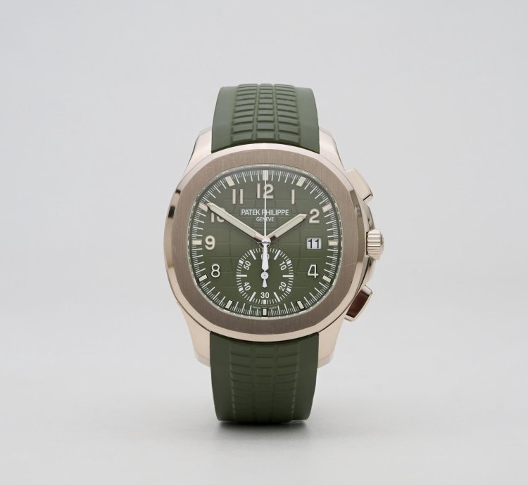 Patek Philippe Aquanaut Khaki Chronograph Unpolished
