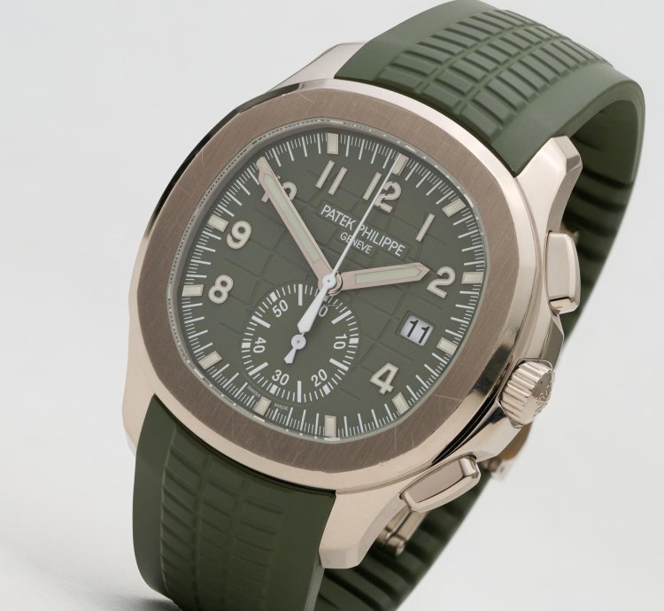 Patek Philippe Aquanaut Khaki Chronograph Unpolished