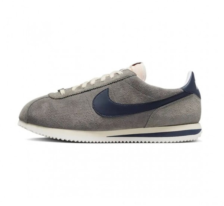 Nik E Cortez 23 Suede Georgetown Grey Sneakers