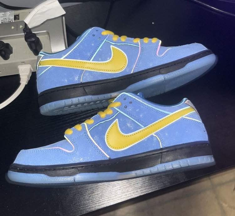 Nike Sb Dunk Low Pro The Powerpuff Girls Bubbles