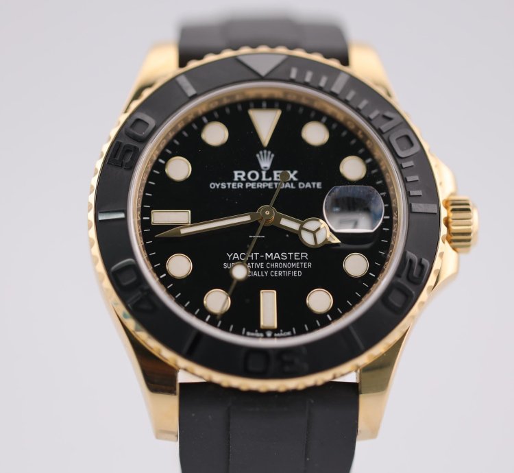 Rolex Yacht-master 42 2022 Yacht Master 42 Yellow Gold Oysterflex 226658
