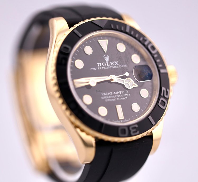Rolex Yacht-master 42 2022 Yacht Master 42 Yellow Gold Oysterflex 226658