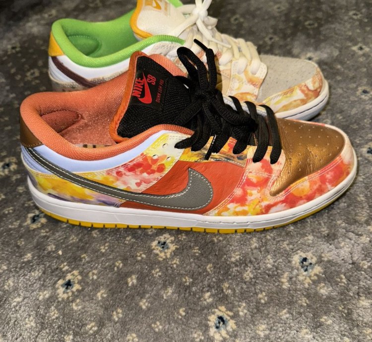 Nike Sb Dunk Low Street Hawker Size 9 5us
