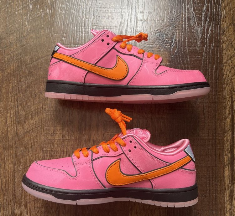 Nike Sb Dunk Low The Powerpuff Girls Blossom
