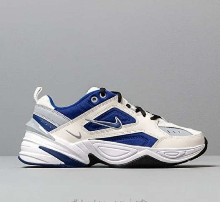 Nik E M2k Tekno Deep Royal Blue Running Shoes