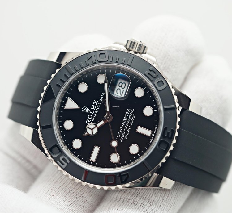 Rolex Yacht-master 42 2024 New White Gold Oysterflex 226659