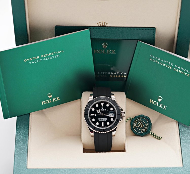 Rolex Yacht-master 42 2024 New White Gold Oysterflex 226659