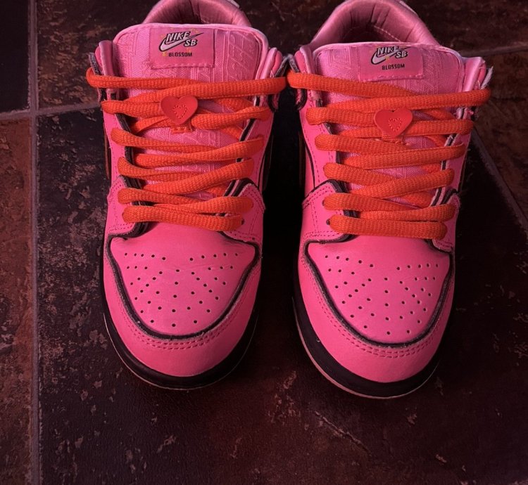 The Powerpuff Girls Dunk Pro Sb Qs Low Blossom Size 5 5y
