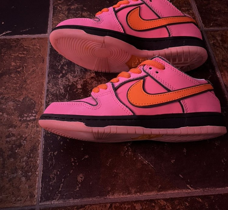 The Powerpuff Girls Dunk Pro Sb Qs Low Blossom Size 5 5y