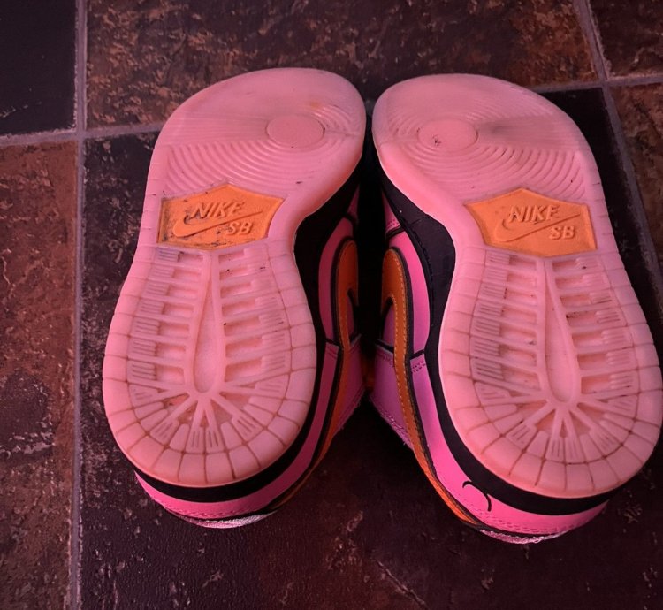 The Powerpuff Girls Dunk Pro Sb Qs Low Blossom Size 5 5y