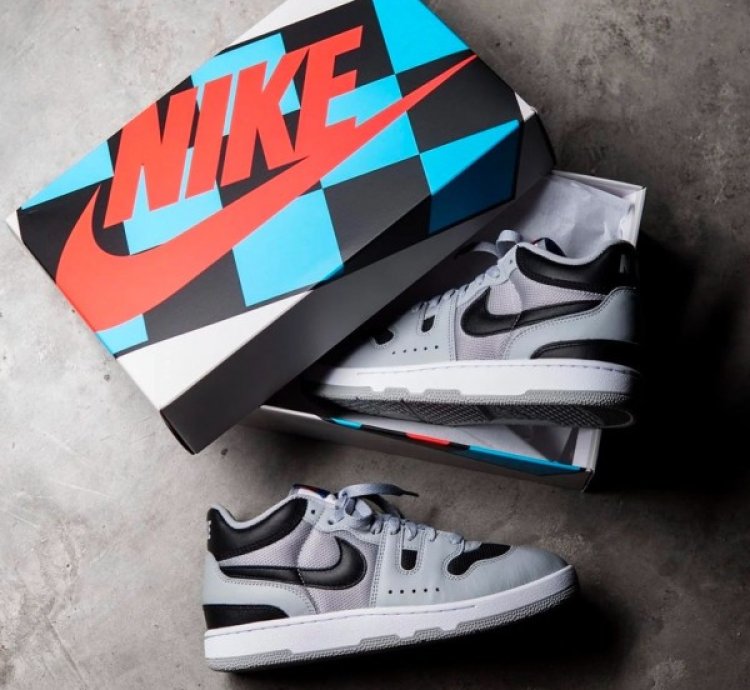 Nik E Mac Attack Gs Sp Light Smoke Grey Sneakers