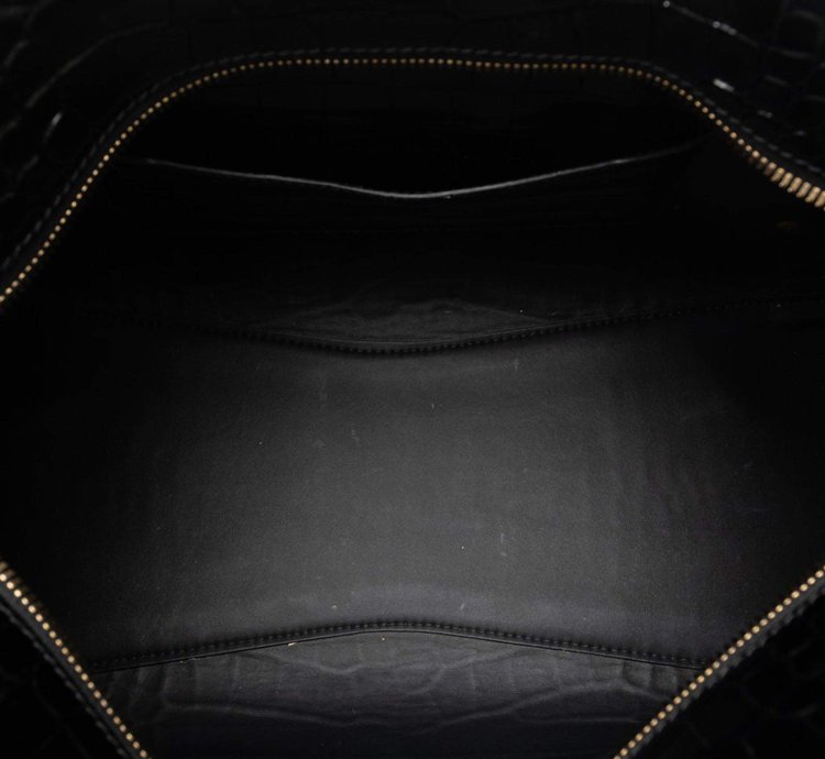 Balenciaga Black Embossed Leather Neo Classic Shoulder Bag