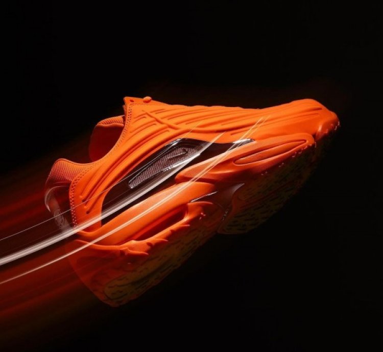 Nik E Nocta Hot Step 2 Total Orange Sneakers