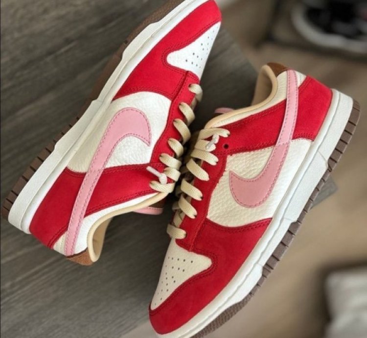 Nik E Sb Dunk Low Bacon Sneakers
