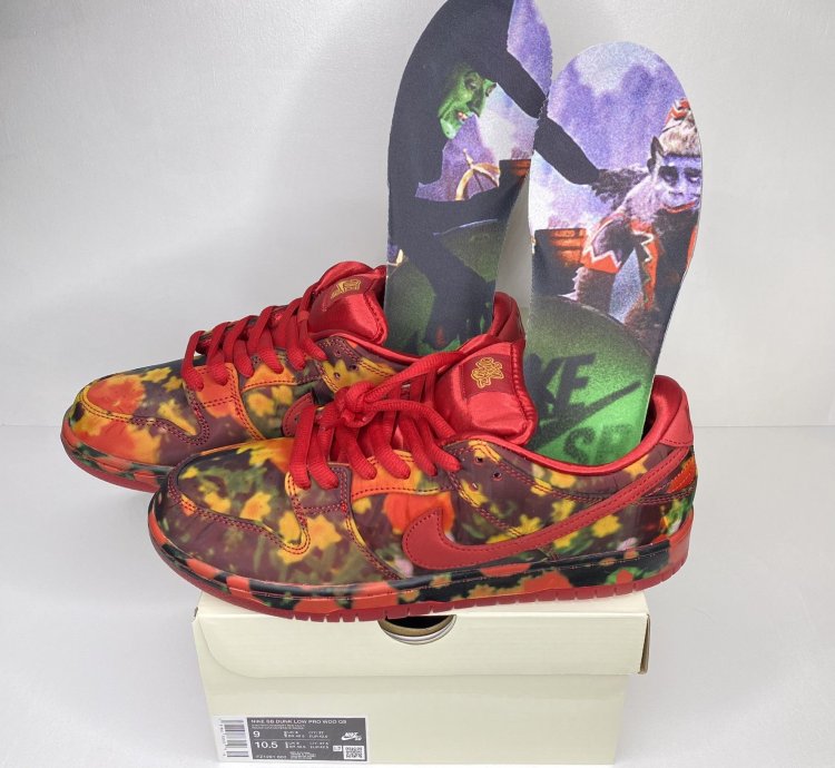 The Wizard Of Oz Nike Sb Dunk Low Poppy Field