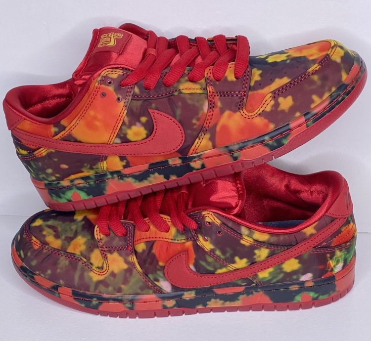 The Wizard Of Oz Nike Sb Dunk Low Poppy Field