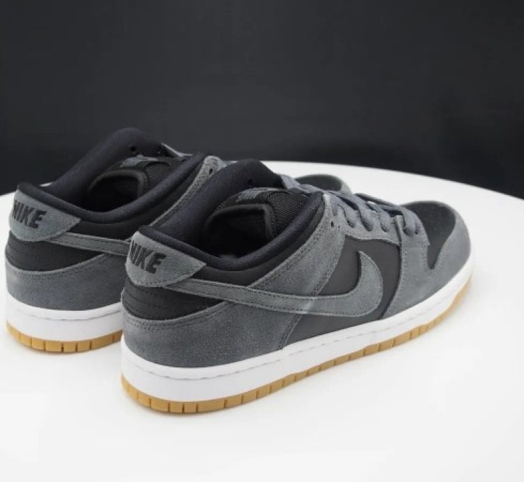 Nik E Sb Dunk Low Dark Grey Sneakers