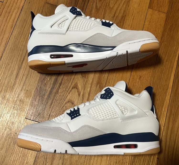 Nike Sb Jordan 4 Navy