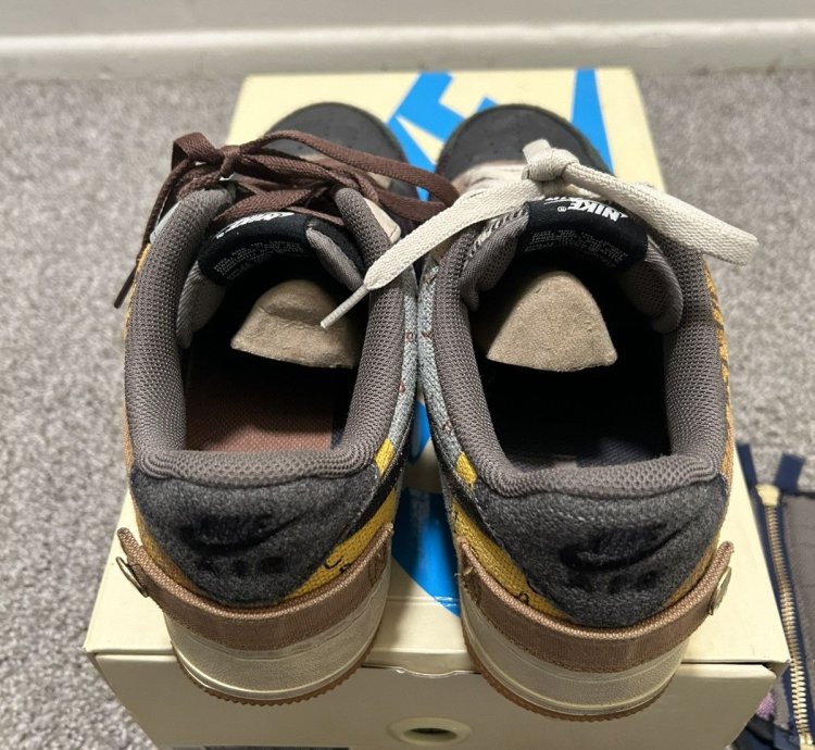 Travis Scott Air Force 1 Fossils Cactus Jack Nike