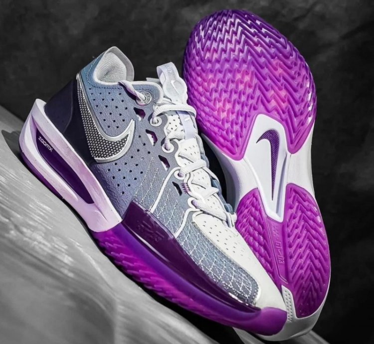 Nik E Zoom Gt Cut 3 Be True Purple Running Shoes