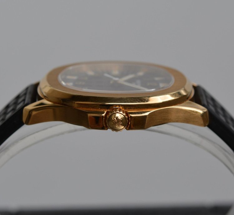 Patek Philippe Aquanaut Ref 5065j In Gelbgold Mit Box Und Papieren