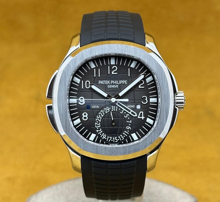 Patek Philippe Aquanaut Ref 5164a-001 Travel Time From 2015 Full Set